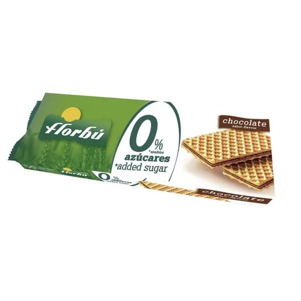 Barquillo Chocolate sin Azúcar 160G - 0.16 kg - Imagen del producto en Findit