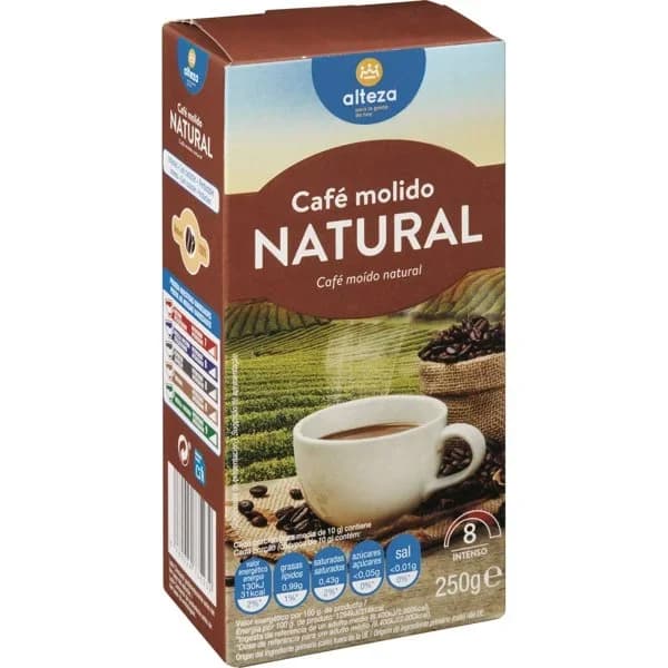 Café Molido Natural 250G - 0.25 kg - Imagen del producto en Findit