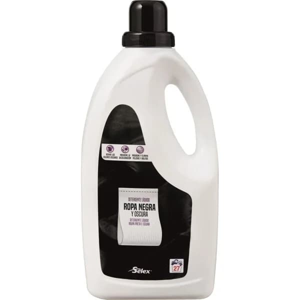 Detergente Líquido Ropa Negra 27Lv - 1.5 l - Imagen del producto en Findit