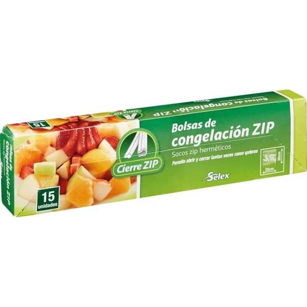 Bolsa Zip Congelación Grande - 1 ud - Imagen del producto en Findit