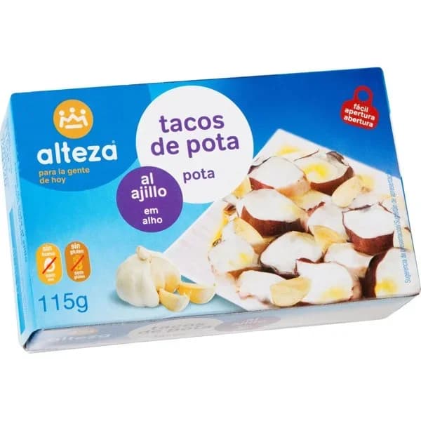 Pota Al Ajillo Tacos - 0.11 kg - Imagen del producto en Findit