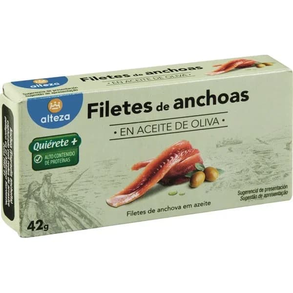 Anchoas Aceite Oliva - 0.03 kg - Imagen del producto en Findit