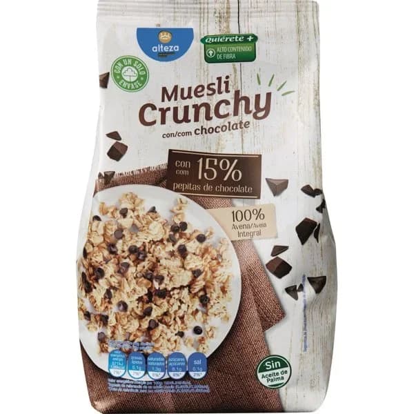 Cereales Muesli con Chocolate 500G - 0.5 kg - Imagen del producto en Findit