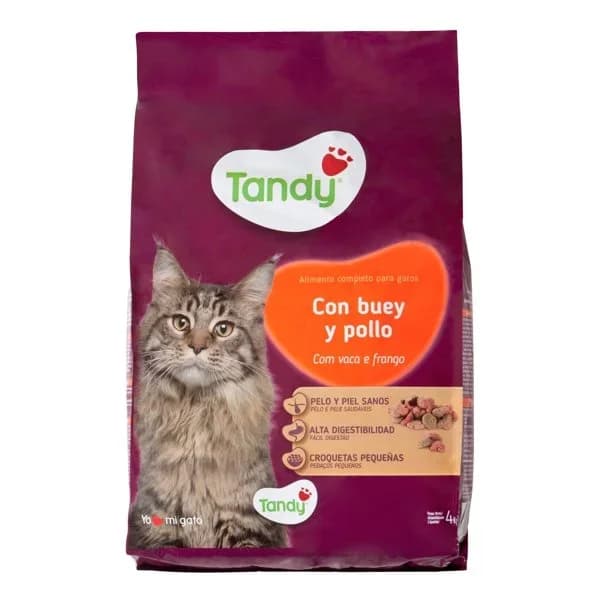 Comida Gato Croqueta Buey Pollo Verduras - 3.99 kg - Imagen del producto en Findit