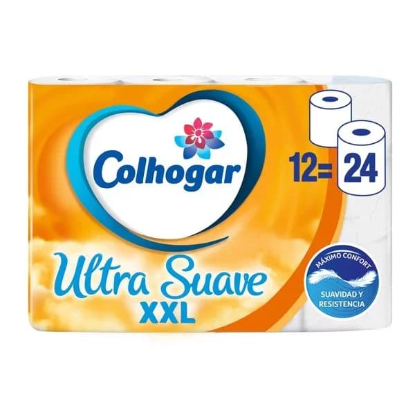Papel higiénico ultrasuave XXL 12 rollos - 11.99 ud - Imagen del producto en Findit