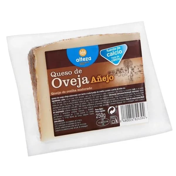 Queso de Oveja Añejo Cuña 250G - 0.25 kg - Imagen del producto en Findit