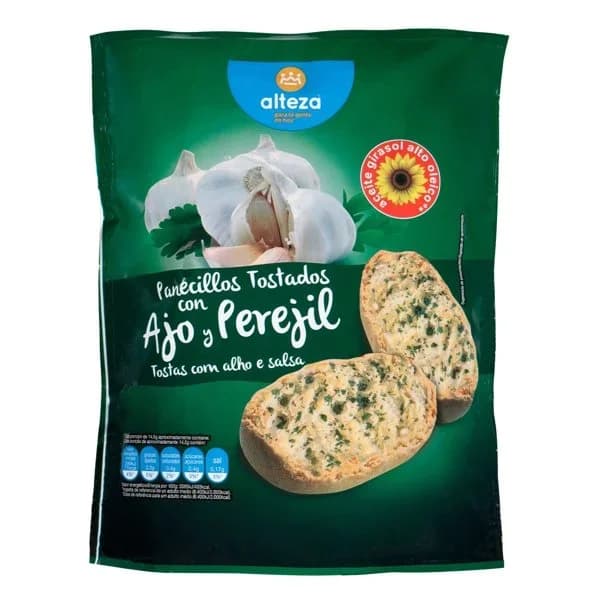 Panecillos Tostados Ajo y Perejil - 0.16 kg - Imagen del producto en Findit