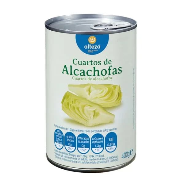Alcachofa Troceada 390G - 0.39 kg - Imagen del producto en Findit