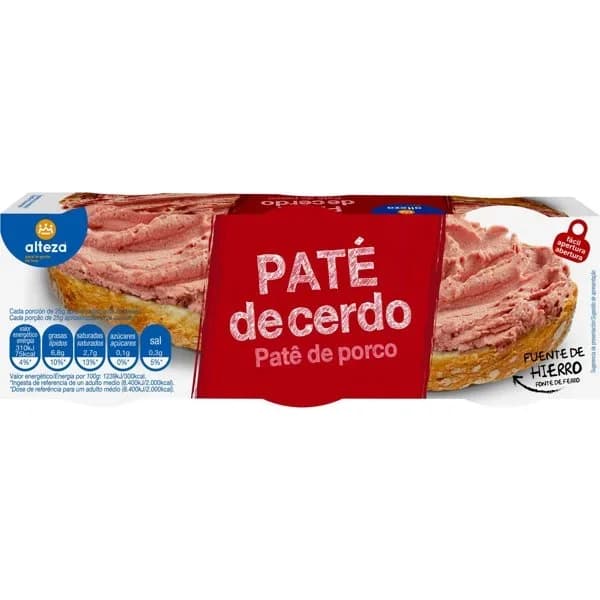 Pate Higado Cerdo - 0.21 kg - Imagen del producto en Findit