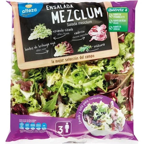 Ensalada Mezclum 150G - 0.15 kg - Imagen del producto en Findit