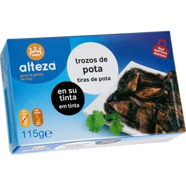 Calamar en su Tinta 115G - 0.1 kg - Imagen del producto en Findit