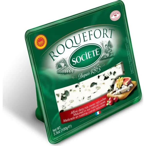 Queso Roquefort Cuña - 0.1 kg - Imagen del producto en Findit