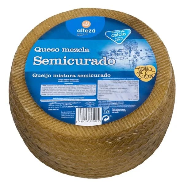 Queso Mezcla Semicurado €/KG - 1 kg - Imagen del producto en Findit