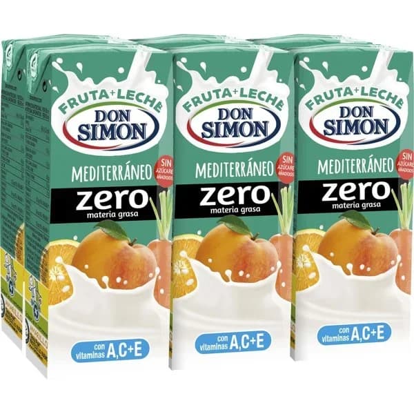Bebida Multifruta Funciona Mediterráneo 6 x 200ML - 1.2 l - Imagen del producto en Findit