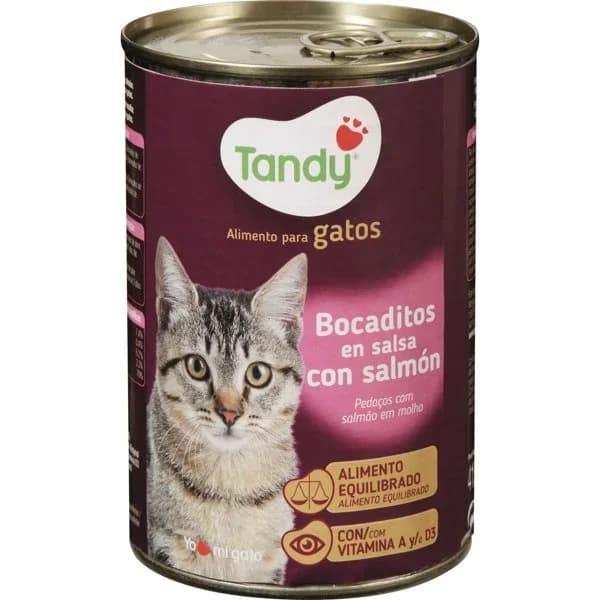 Comida Húmeda Gatos Bocaditos Salmón - 0.41 kg - Imagen del producto en Findit
