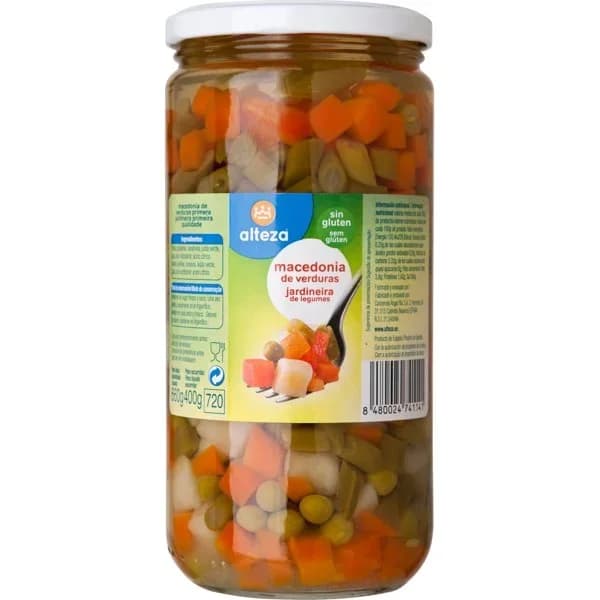 Macedonia de Verduras - 0.66 l - Imagen del producto en Findit