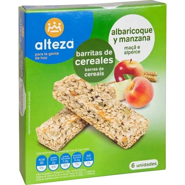 Barrita de Cereales Manzana 150G - 1 ud - Imagen del producto en Findit