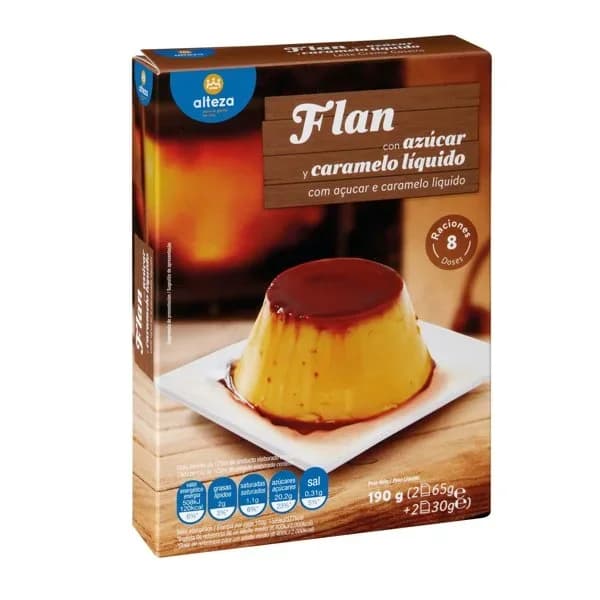 Preparado en Polvo para Flan con Azúcar y Caramelo - 0.19 kg - Imagen del producto en Findit