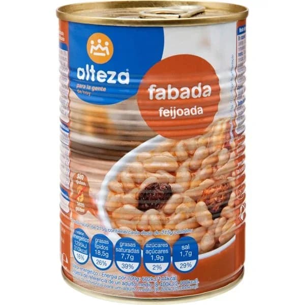 Fabada Asturiana 425G - 0.43 kg - Imagen del producto en Findit