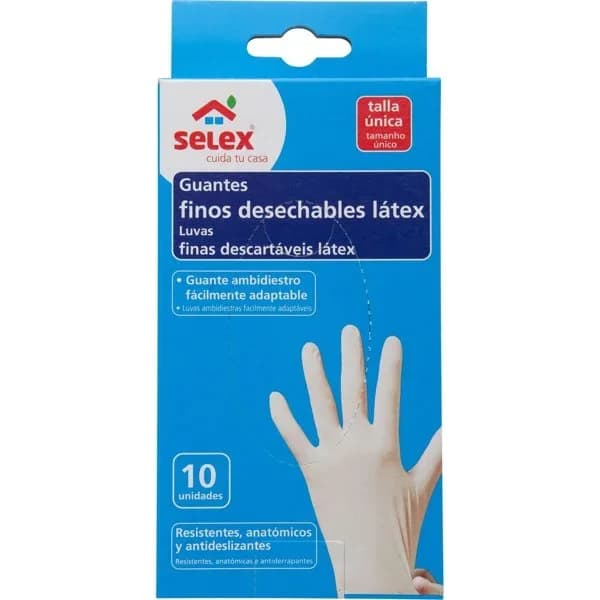Guantes Desechables Látex Talla Única - 1 ud - Imagen del producto en Findit
