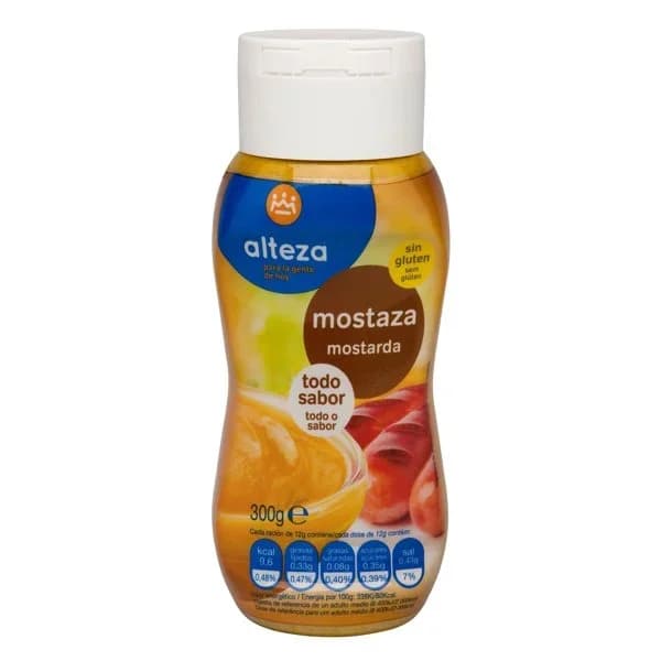 Mostaza Sirve Fácil 300G - 0.3 kg - Imagen del producto en Findit