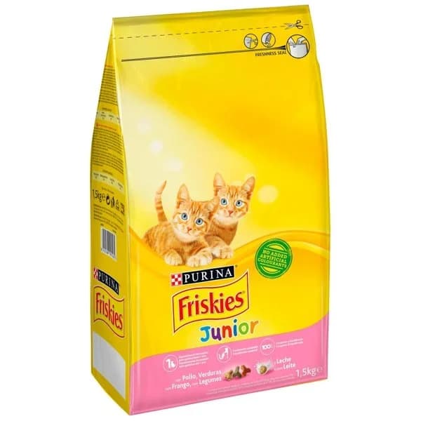 Alimento para gato junior FRISKIES, saco 1,5 kg - 1.5 kg - Imagen del producto en Findit