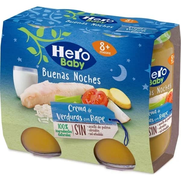 Potito Verduras Buenas Noches 2 x 190G - 0.38 kg - Imagen del producto en Findit