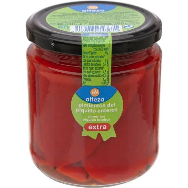 Pimiento del Piquillo Entero 260G - 0.26 kg - Imagen del producto en Findit