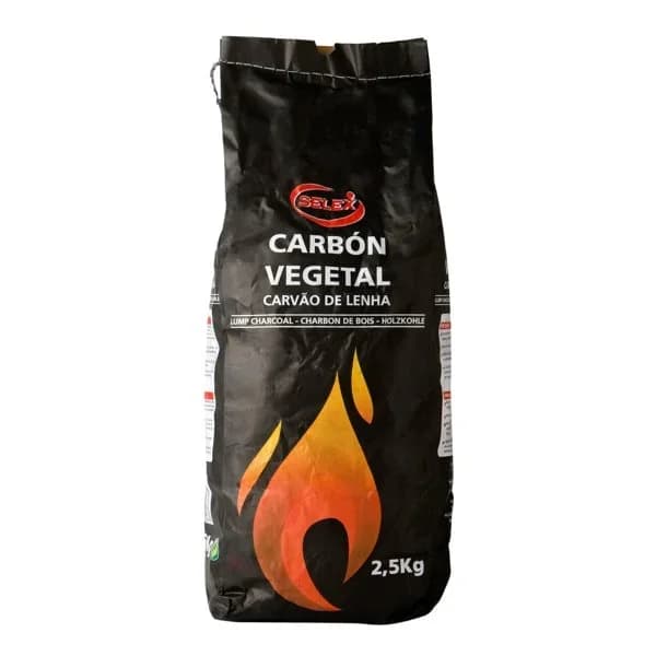 Carbón Vegetal Puro 2,5KG - 2.5 kg - Imagen del producto en Findit