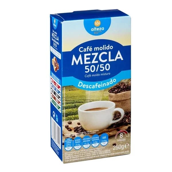 Café Molido Mezcla Descafeinado 250G - 0.25 kg - Imagen del producto en Findit