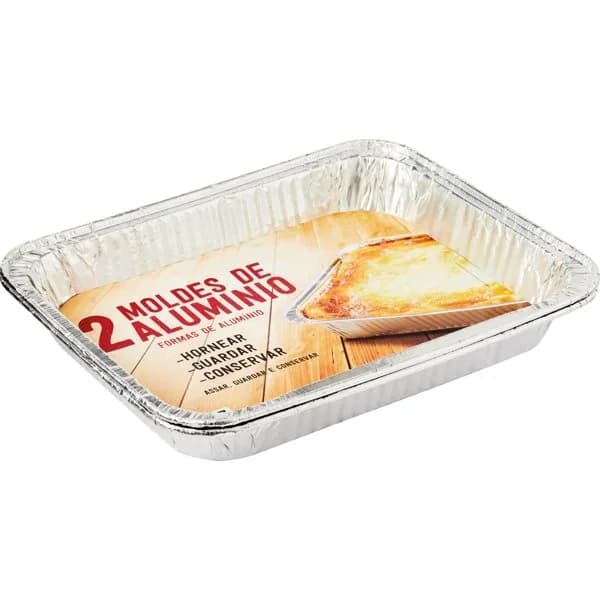 Bandeja Alumnio 2,7L 2UD - 1 ud - Imagen del producto en Findit