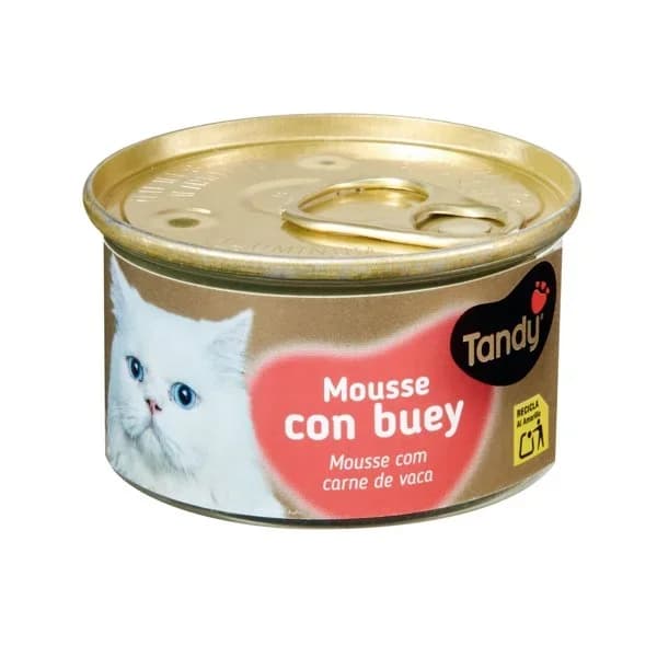 Comida Húmeda Gato Mousse Buey - 0.09 kg - Imagen del producto en Findit