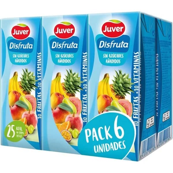 Néctar Disfruta 10 Frutas 6 x 200ML - 1.2 l - Imagen del producto en Findit