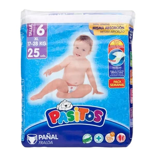 Pañal T6 17-28KG 25UD - 1 ud - Imagen del producto en Findit