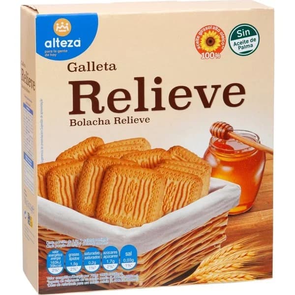 Galletas Relieve - 0.7 kg - Imagen del producto en Findit