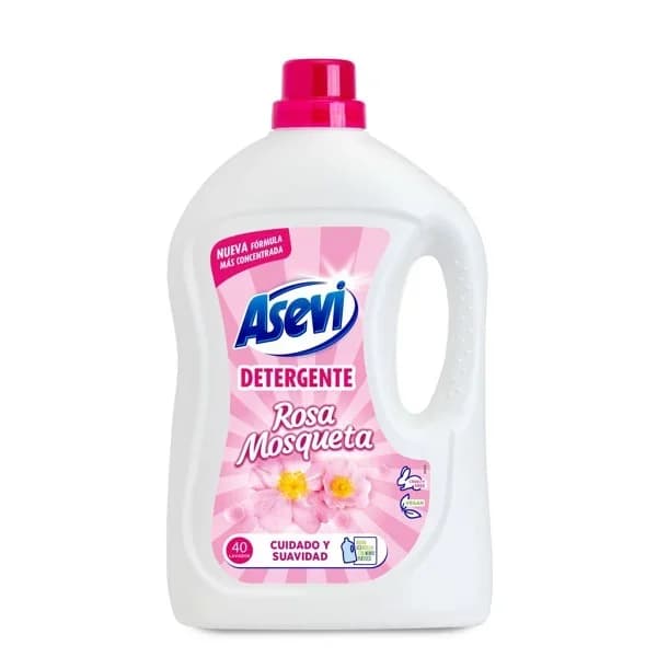 Detergente Líquido Rosa Mosqueta 40Lv - 1 ud - Imagen del producto en Findit
