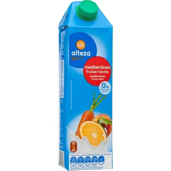 Bebida Fruta y Leche Mediterránea 1L - 1 l - Imagen del producto en Findit