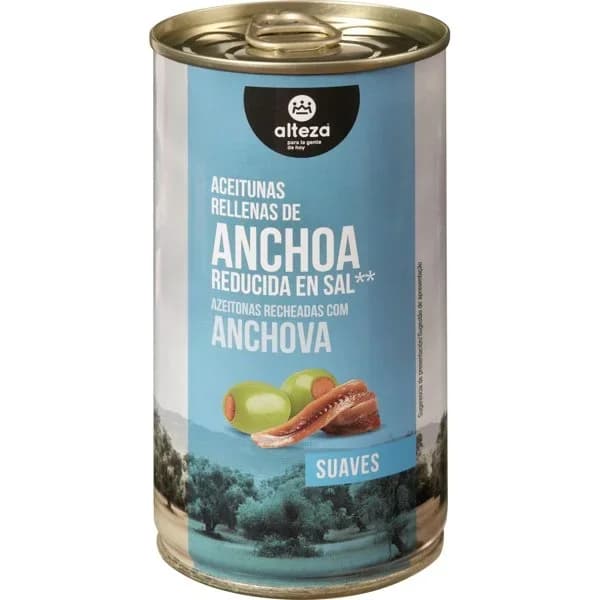 Aceituna Rellena Baja en Sal 350G - 0.32 kg - Imagen del producto en Findit