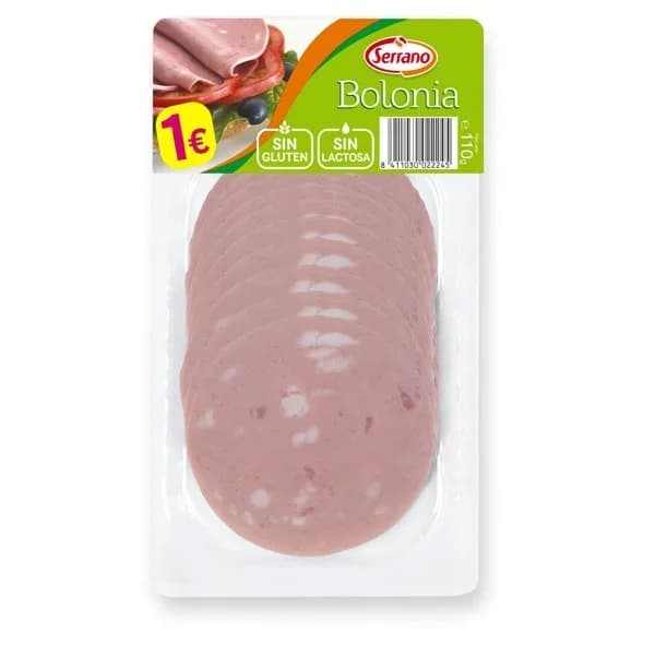 Mortadela Bolonia Lonchas - 0.07 kg - Imagen del producto en Findit