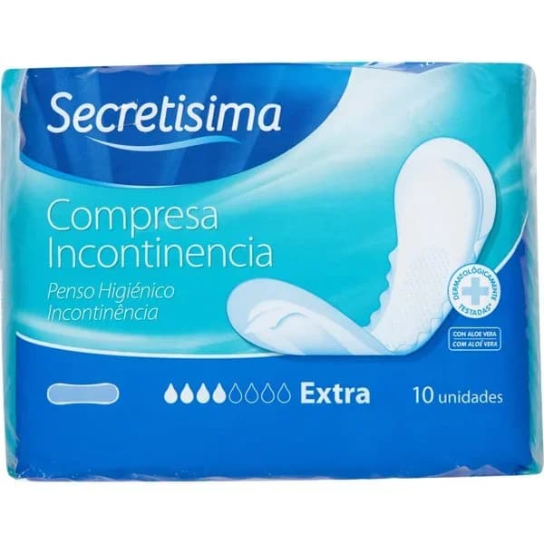 Compresa para Incontinencia Extra 10UD - 1 ud - Imagen del producto en Findit