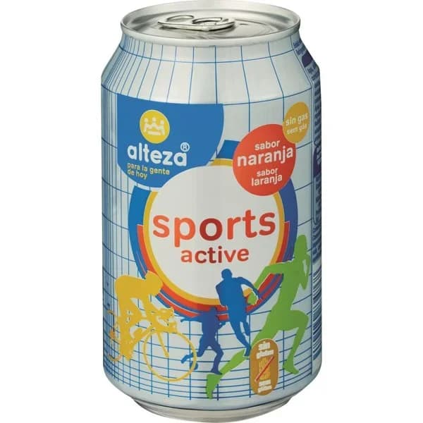 Bebida Isotónica Naranja Lata 330ML - 0.33 l - Imagen del producto en Findit