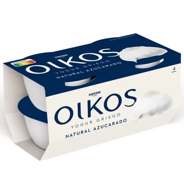 Yogur Griego Oikos Natural Azucarado 4UD - 1 ud - Imagen del producto en Findit