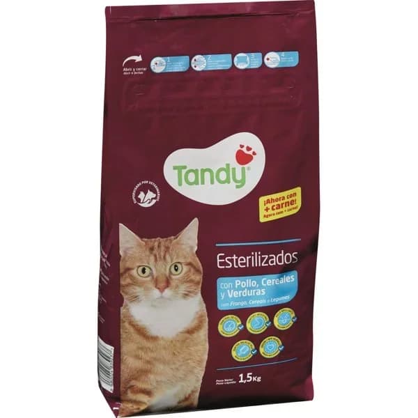 Comida Seca Gato Esterlizado 1,5KG - 1.5 kg - Imagen del producto en Findit