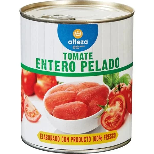 Tomate Entero Pelado 800G - 0.8 kg - Imagen del producto en Findit