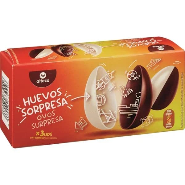 Snack Chocolate Huevo 3UD - 1 ud - Imagen del producto en Findit