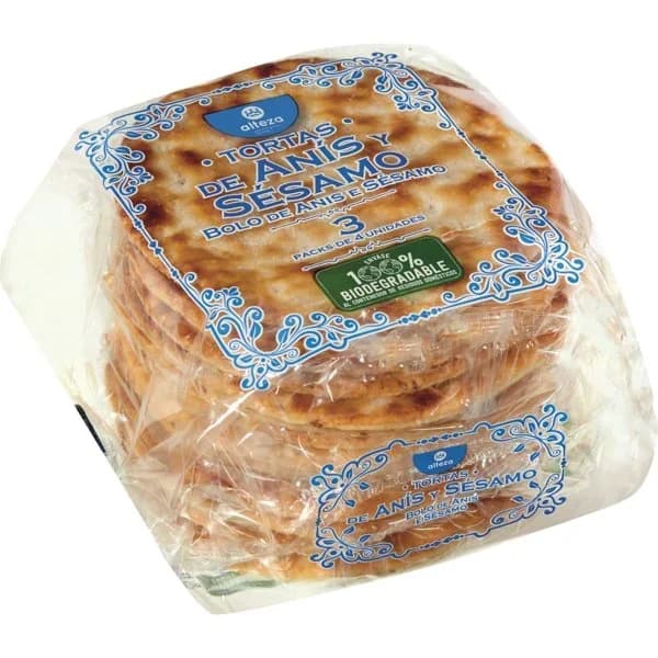 Torta de Anís y Sésamo 12UD - 0.4 kg - Imagen del producto en Findit