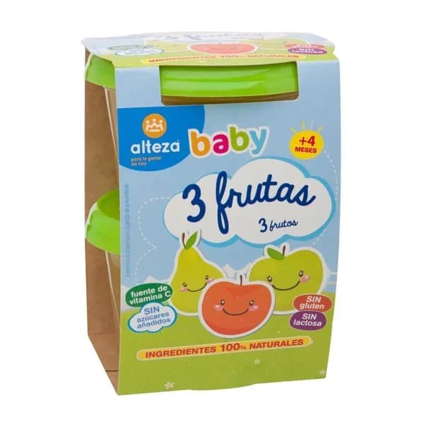 Potito Manzana, Pera y Melocotón 2UD - 0.4 kg - Imagen del producto en Findit
