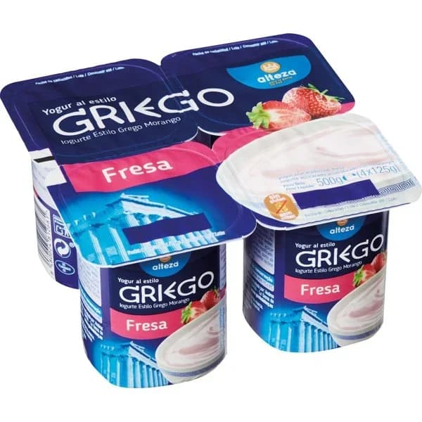 Yogur Griego Fresa 4UD - 1 ud - Imagen del producto en Findit