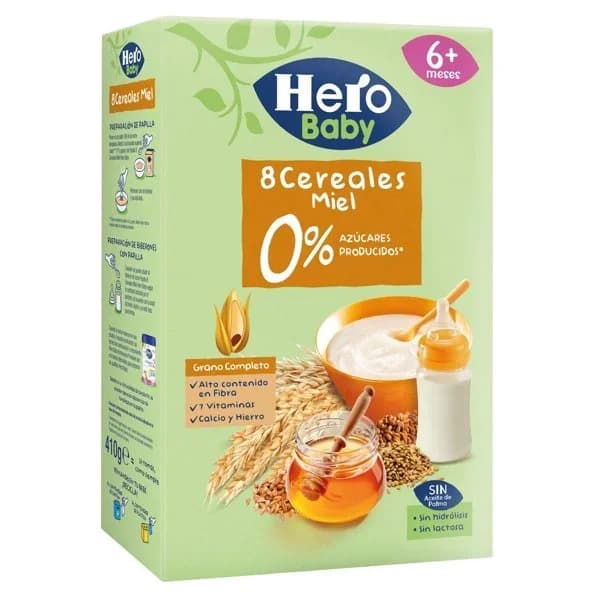 Papilla Infantil 8 Cereales y Miel 340G - 0.34 kg - Imagen del producto en Findit
