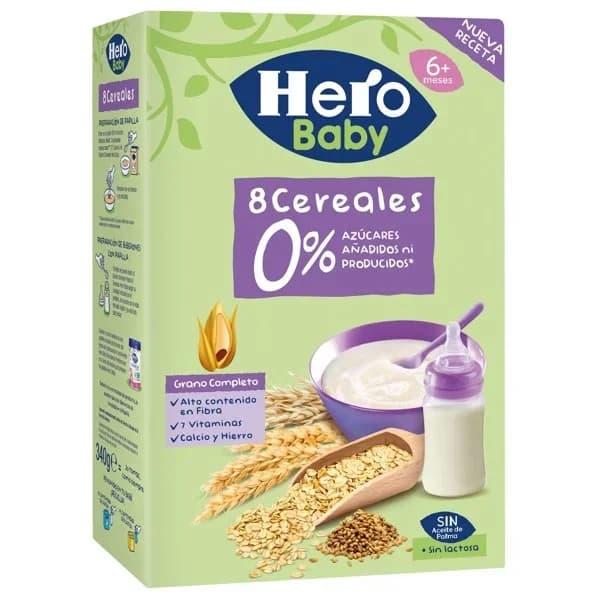 Papilla Infantil 8 Cereales 340G - 0.34 kg - Imagen del producto en Findit